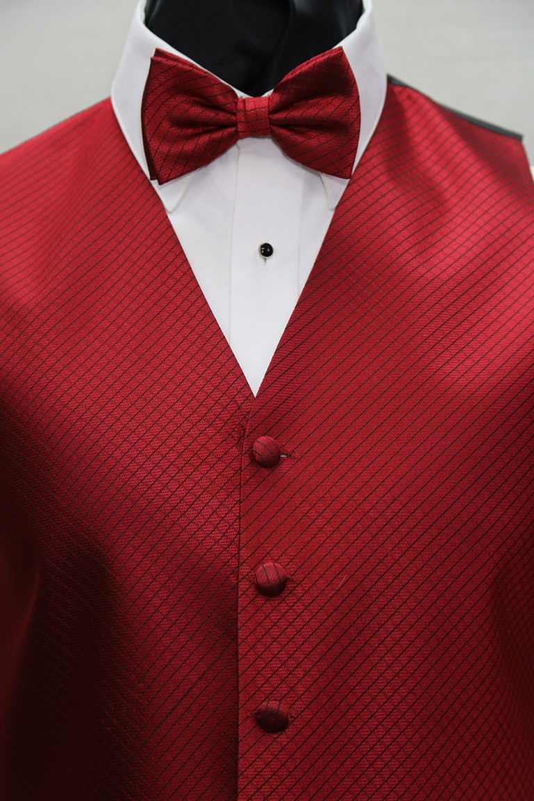 Red Vests & Ties | Men's Tuxedo Rentals & Suits | Mr Formal AZ