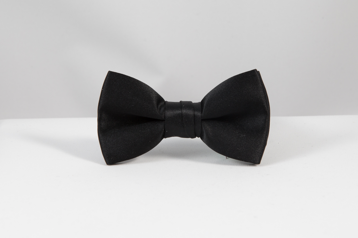 Black Silk 2” Pretied Bow Tie- Banded | Men's Tuxedo Rentals & Suits ...